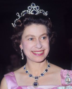 Crowns for a queen - Queen Elizabeth of Britain 1969.jpg